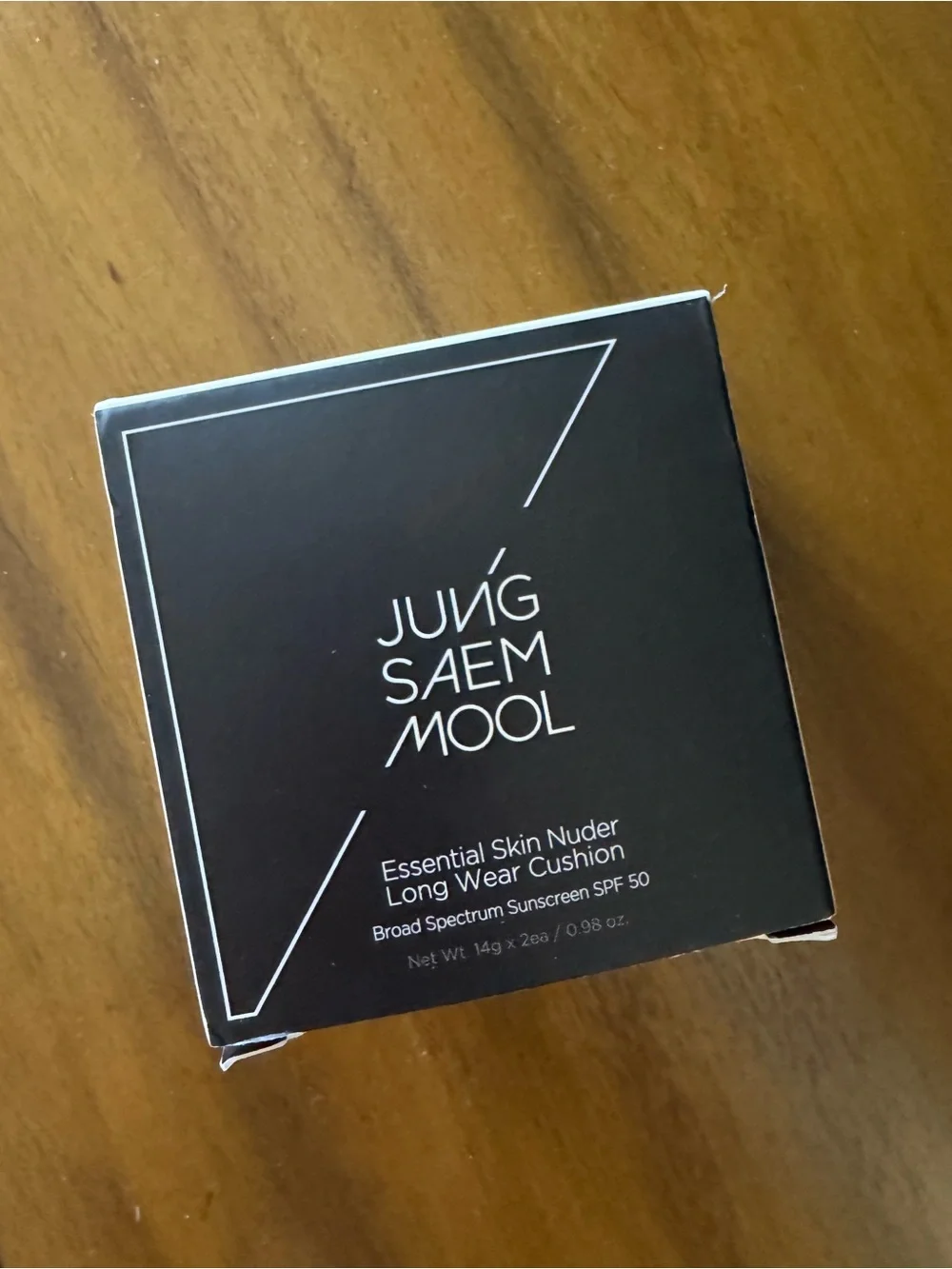 Jung Saem Mool Essential Skin Nuder Long Wear Cushion - Black Packaging $64